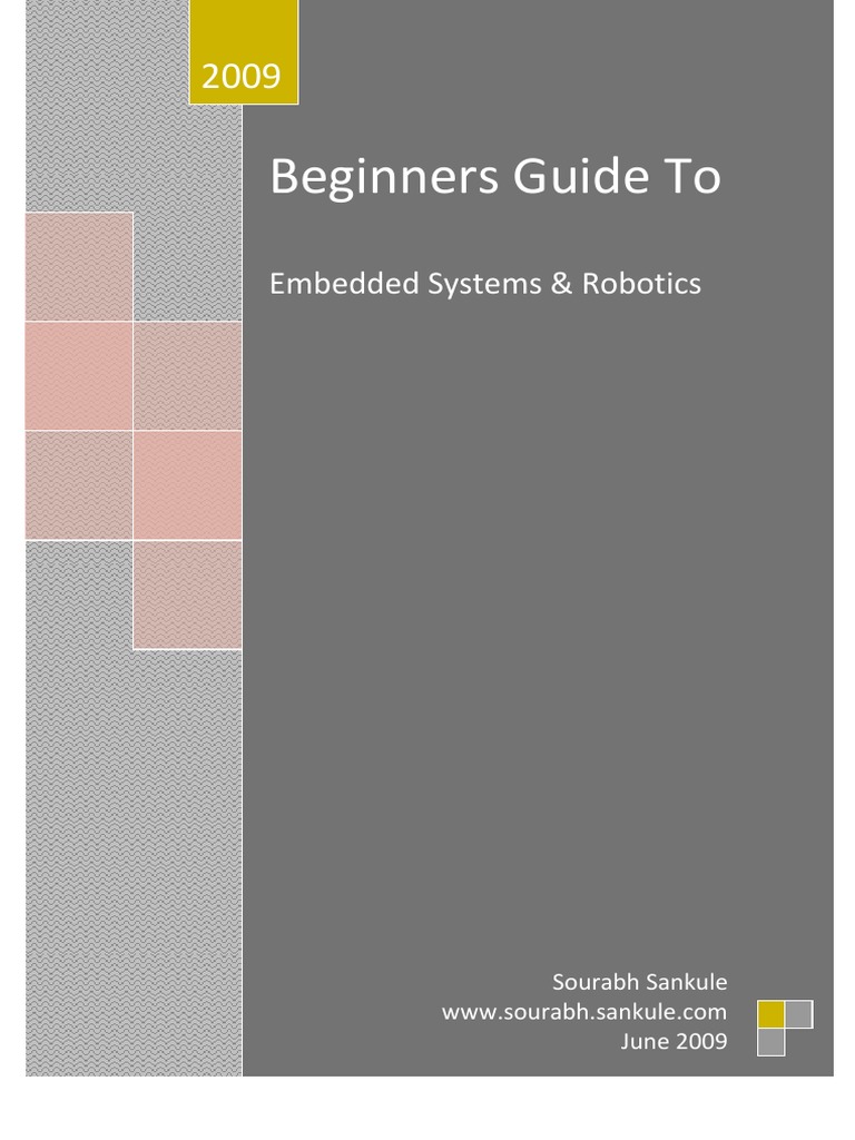 Beginners Guide To Embedded and Robotics PDF | PDF | Electronic ...