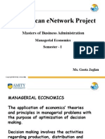 Pan African Enetwork Project: Masters of Business Administration