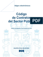 BOE-031 Codigo de Contratos Del Sector Publico