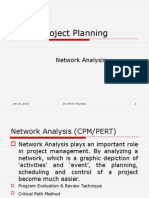 Project Planning: Network Analysis