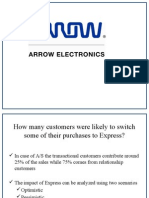 Arrow Electronics Case Solution