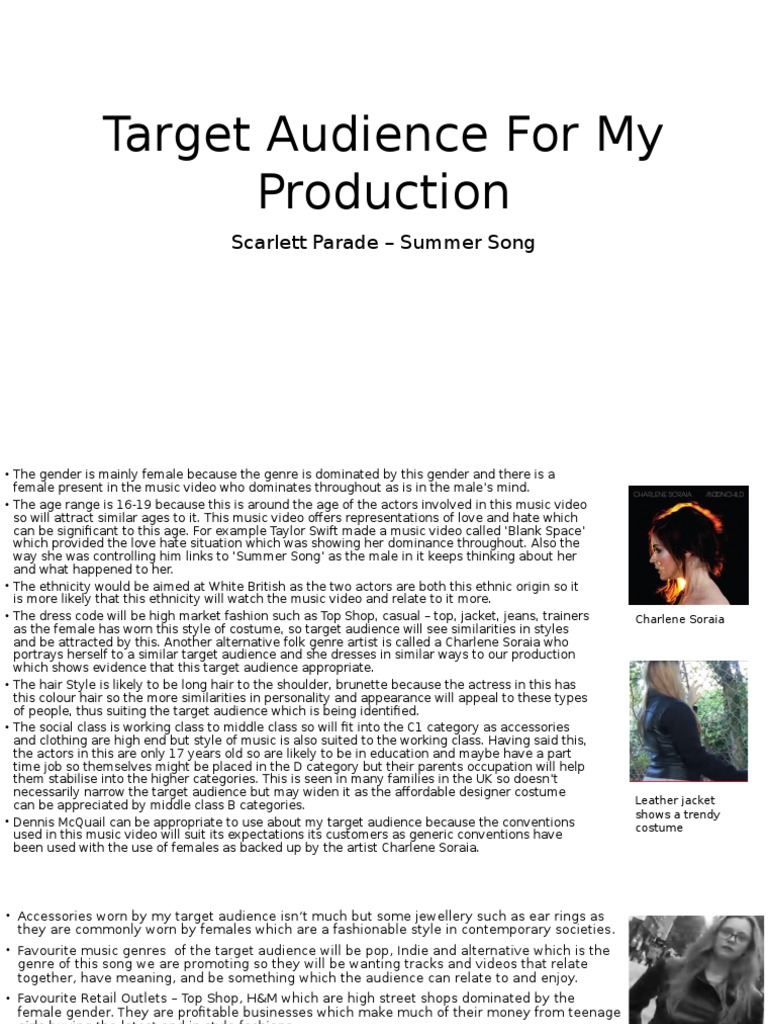 Target Audience Analysis for 
