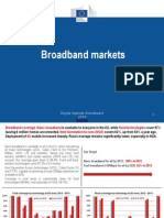 Digital Agenda Scoreboard Trends in European Broadband Markets 2014