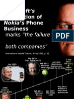Microsoft's Nokia's Phone: Acquisition of Business