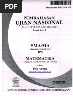 Download Pembahasan Soal UN Matematika Program IPS SMA 2014 Paket 1 Full Version by Aditya Marwenda SN252804741 doc pdf