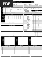 D&amp;D 4th Edition - Character Sheets (Fillable) | PDF | Leisure ...