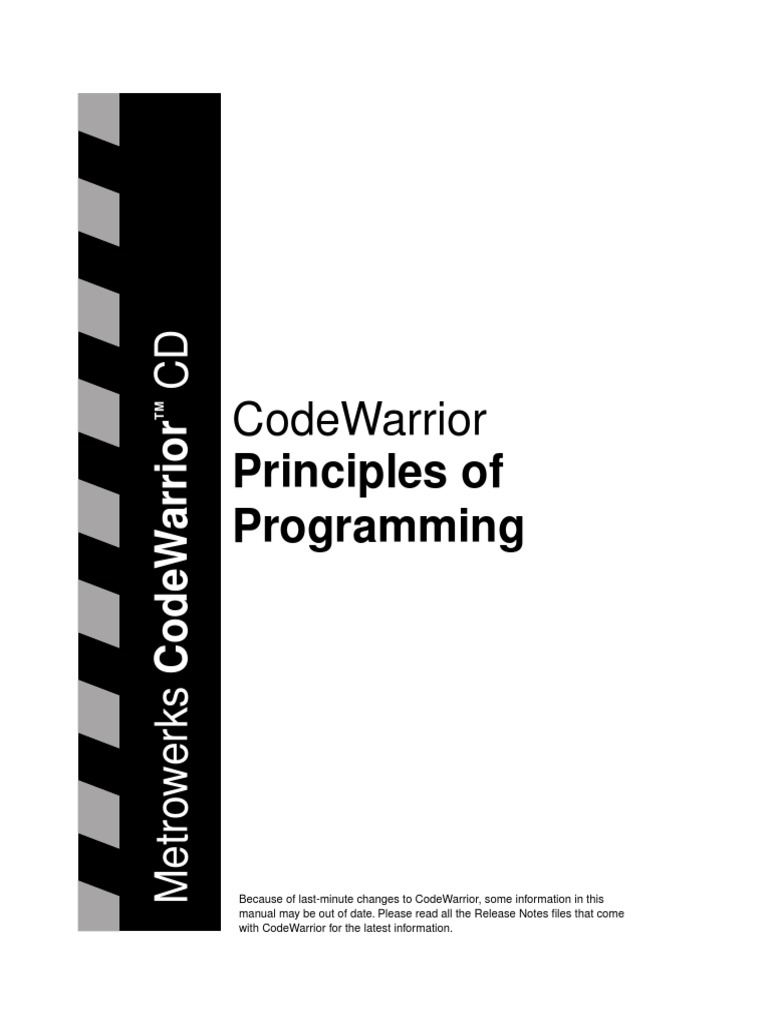 Principles of Programming | PDF | Central Processing Unit | Computer ...