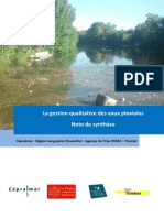 La Gestion Qualitative Des Eaux Pluviales