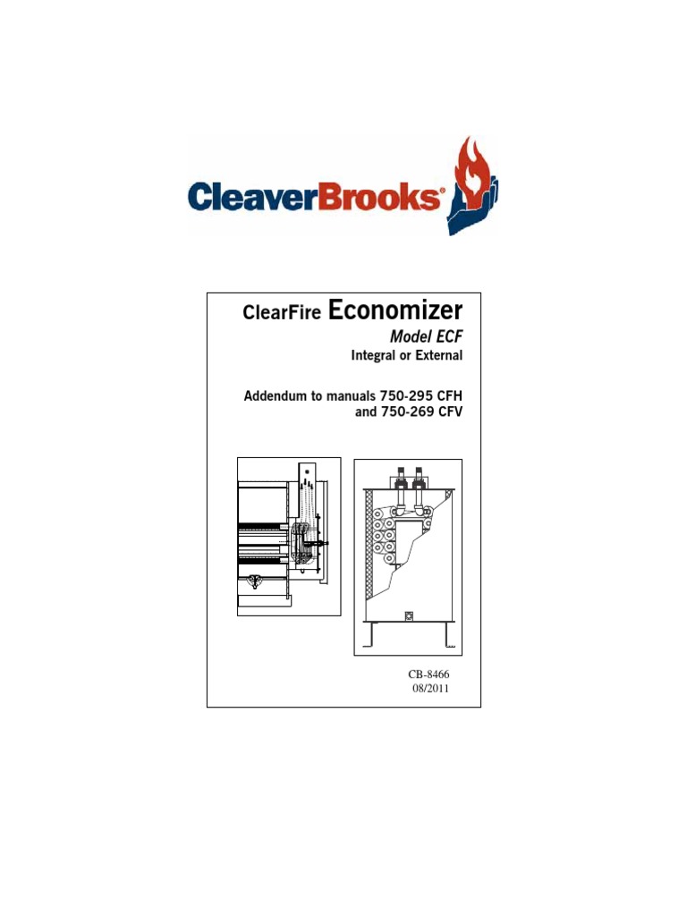 CB8466 ECF ClearFire Economizer PDF PDF Boiler Valve