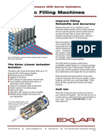 Volumetric Filling Machines: Improve Filling Reliability and Accuracy