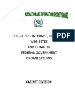 Email Policy by Cabinet Division (NTISB)