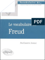 Paul Laurent Assoun Vocabulaire de Freud PDF