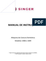 Manual Máquina de Costura Singer