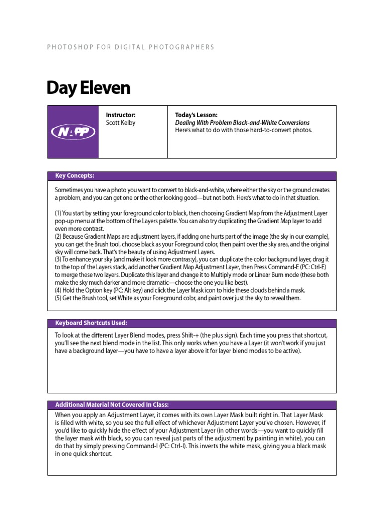 Photoshop Training - Day11 | PDF