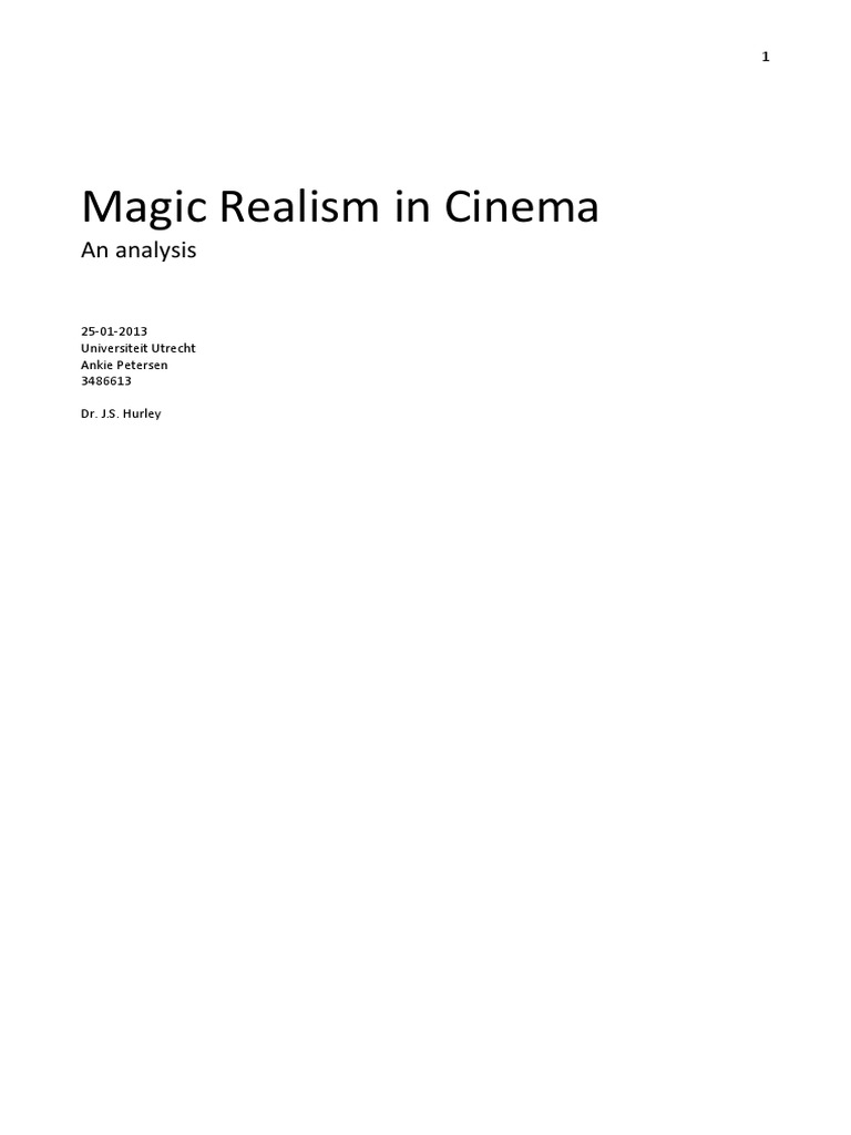 Magic realism related people image