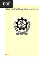 Basicelectricallabmanual