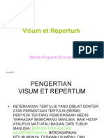 Visum Et Repertum