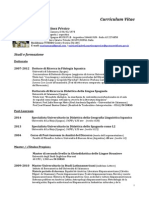 CV Gennaio 2015 Senza Dati Sensibili PDF