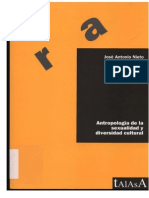 Antropologia de La Sexualidad y Diversidad Cultural - José Antonio Nieto