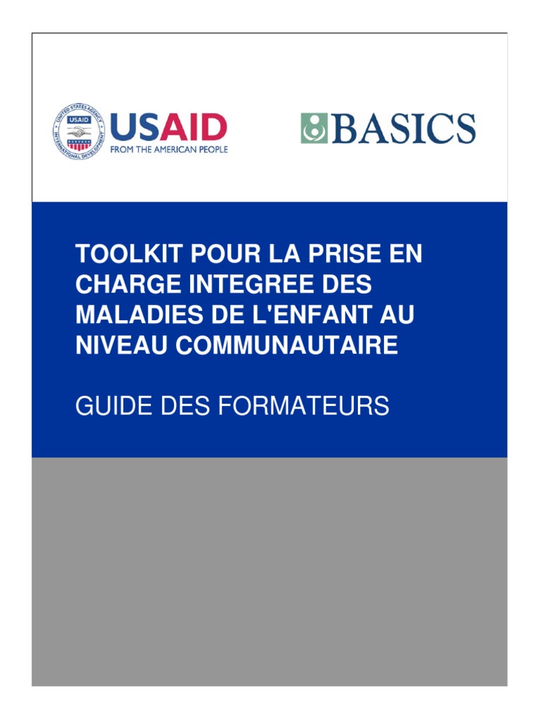 Guide de Formation PCIME Communautaire | PDF | Paludisme | Fièvre