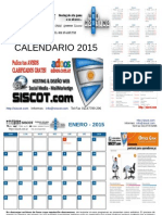 Calendario Siscot Anual Argentina 2015