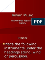 Indian Music Powerpoint 
