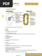 Biology Notes for O Level