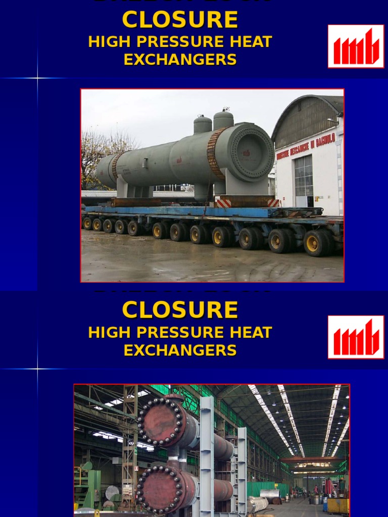 BREECH LOCK Presentation PDF Heat Exchanger Industries