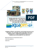 Borrador Eia Planta de Agua Potable PDF