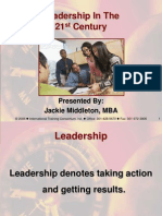 Leadership in the 21st Century