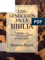 Byler Dionisio - Los Genocidios en La Biblia PDF