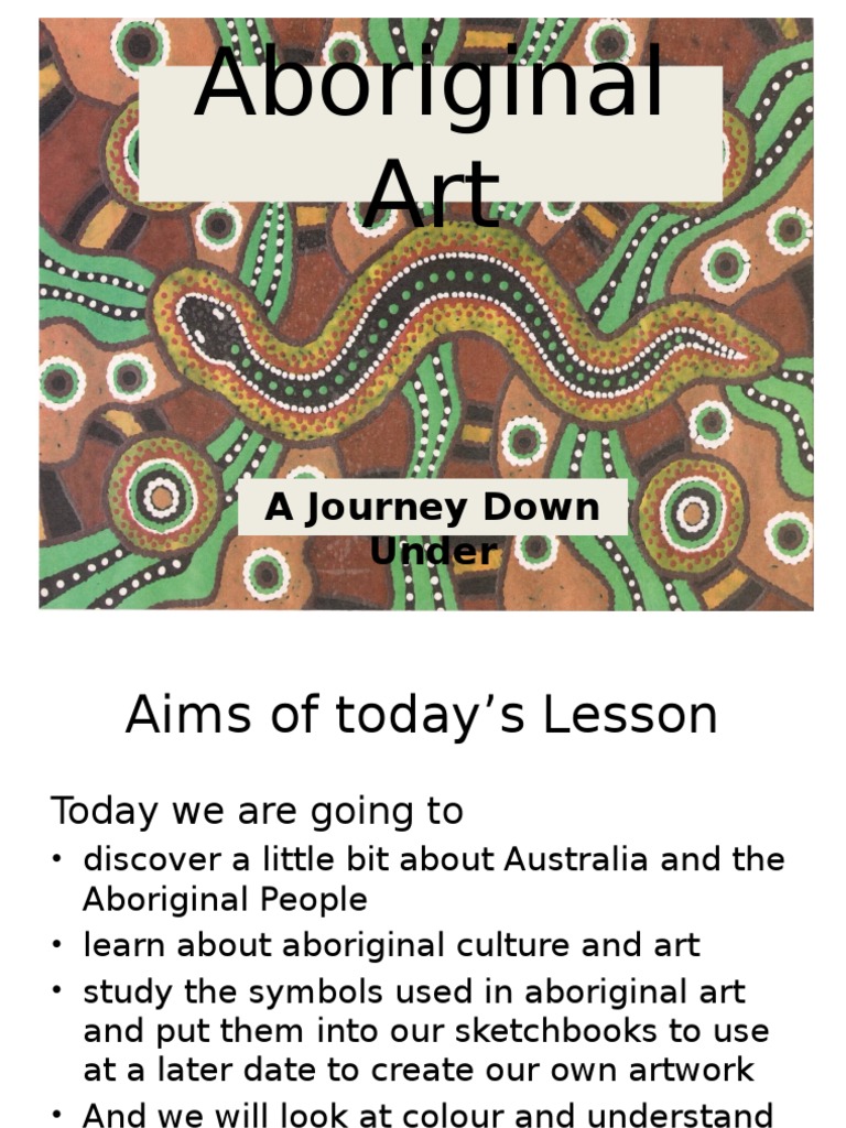 A Journey Down Under Powerpoint  PDF  Australia  Indigenous Australians
