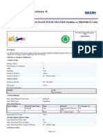 1334A cable para comunicacion profibus o field foundation