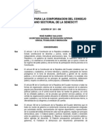 Reglamento Consejo Ciudadano Sectorial de La Senescyt