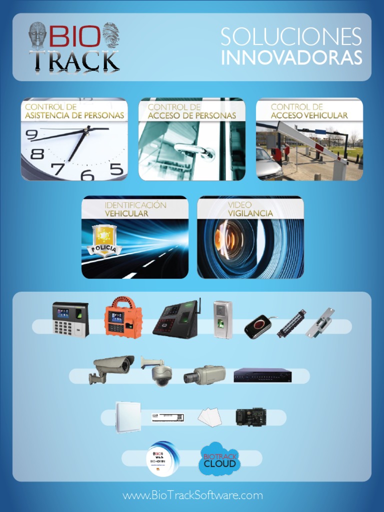 Soluciones de Control de Acceso BioTrack | PDF