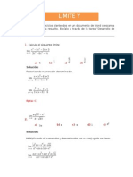 Tareas de Limite y Continuidad