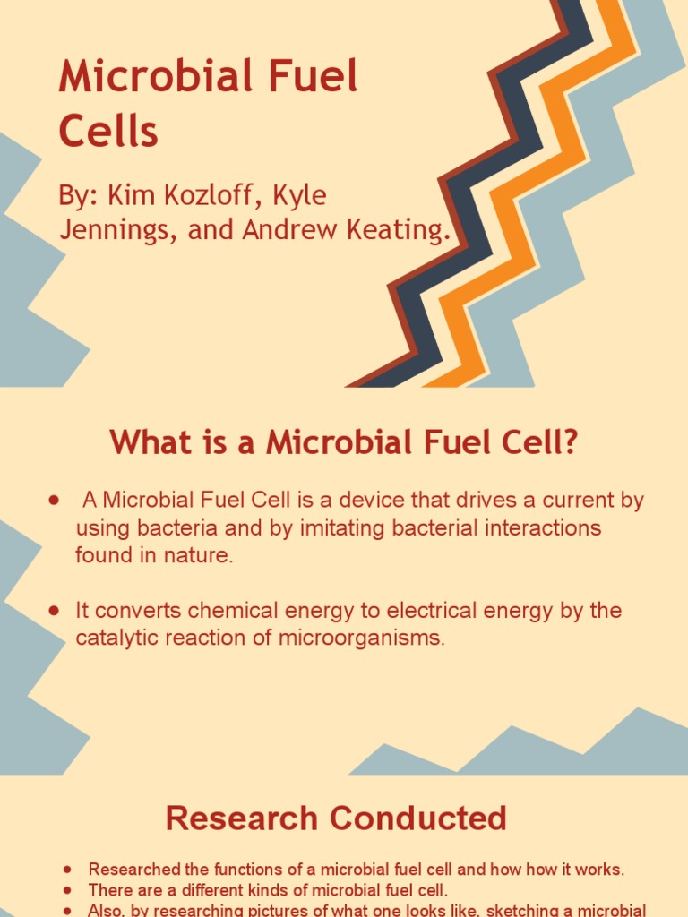 Microbial Fuel Cell PDF Fuel Cell Materials
