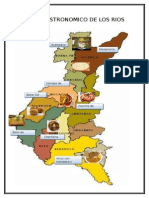 Mapa Gastronomico de Los Rios