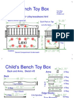 Toybox - Child's Bench