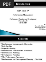 Performance Management Session 6