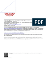 JFA (1983) Criteria For Determining The Attributes of Man Made Lithics - Patterson PDF