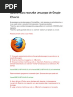 Download Reanudar Descargas Interrumpidas de Google Chrome by Candy Giov SN252874087 doc pdf