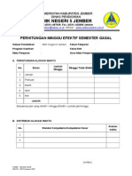 Penghitungan Minggu Efektif Pembelajaran