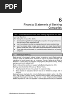 Financial Statements of Banking Companies