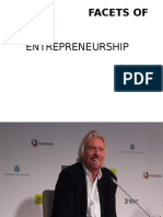 Entrepreneurship: Facets of