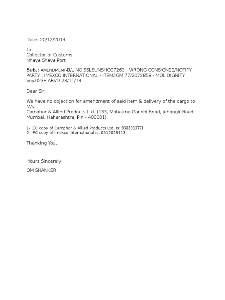 Amendment | PDF