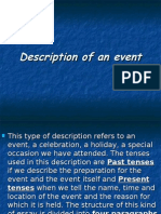 Description of An Event