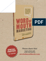 Word of Mouth Marketing