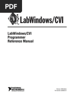 Programming Refrence For Labwindows Cvi