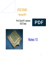 ECE 6345 Notes 10: Derivation of far-field pattern of circular patch antenna in TM11 mode
